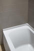 Sterling® Ensemble™ 60"W x 30"D x 16"H White Bathtub with Right Drain