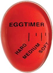 Colour Changing Egg Timer for Boiling Eggs by Temperature Kitchen Helper，Egg  Timer that Changes Color when Done（red） 