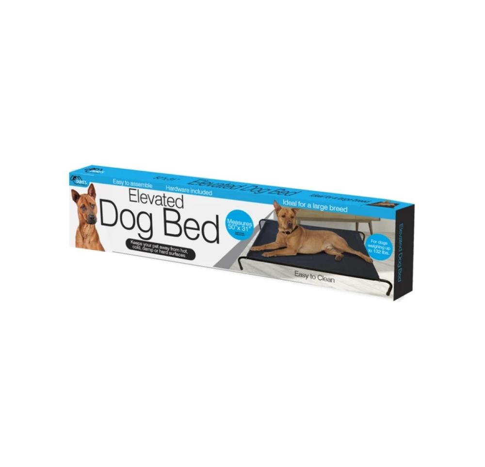50" x 31" Elevated Dog Bed
