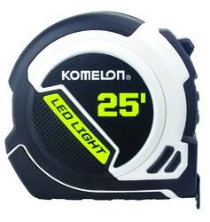 KOMELON 52425 25' x 1-1/16 Blade Size Manual Measuring Tape