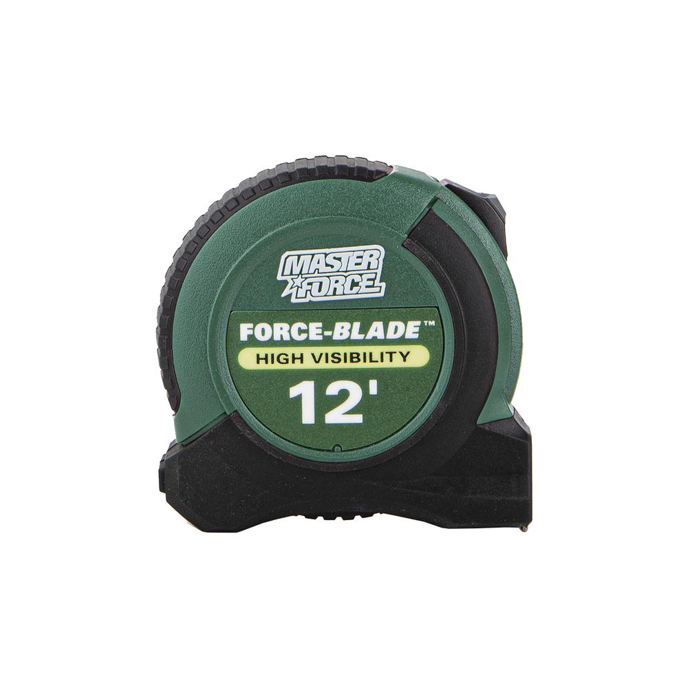 Masterforce® Force-Blade™ 12' Tape Measure