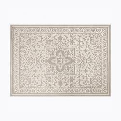 Korhani Mediterranean Jose Cream/Mink 5'3" x 7' Patio Rug