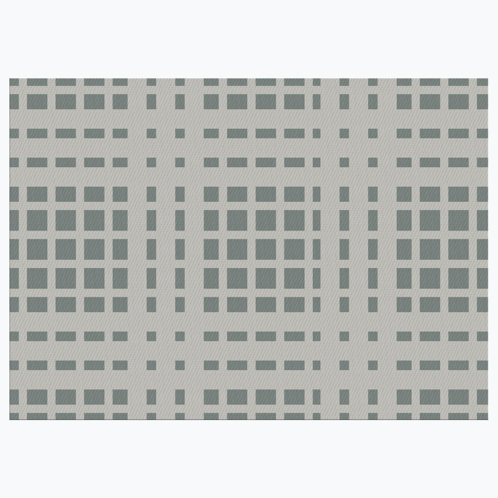 Korhani Dylan Gray/Cream 5' x 7' Patio Rug