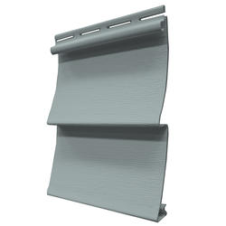 TimberCrest Premium Double 4" x 12'6" Slate Blue Vinyl Siding at Menards®