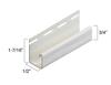 ABTCO® 1/2" Almond Vinyl J-Channel