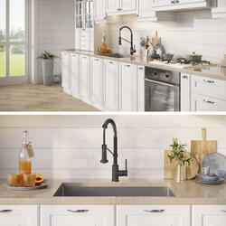 Kraus® Standart Pro All-In-One Undermount 30" Stainless Steel Single ...