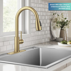 Kraus Coda One-Handle Pull-Down Spot-Free Brushed Brass Kitchen