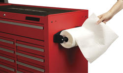 OmniWall Magnetic Paper Towel Holder-Red