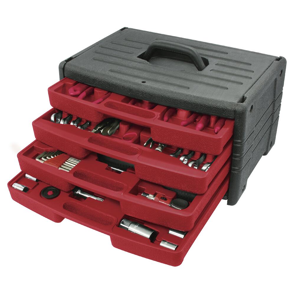 22 in. Cantilever Tool Box with Mechanics Set (99-Piece) 22 in. Cantilever Tool Box with Mechanics Set (99-Piece)