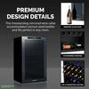Luma Comfort® Shadow Series 33-Bottle Wine Refrigerator