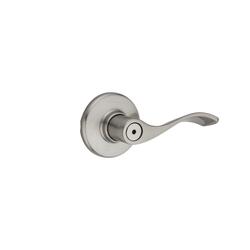 Kwikset 300G 15 CP Grecian Bed And Bath Privacy Lockset Satin Nickel,1 Each