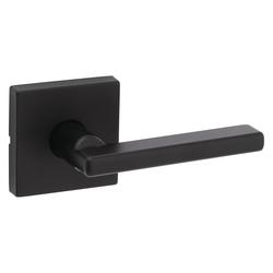 Kwikset® Halifax Hall & Closet Passage Door Lever in Matte Black