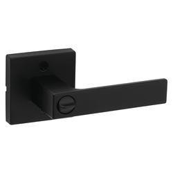 Kwikset Series Casey Matte Black Exterior Keyed Entry Door Handle with  Smartkey in the Door Handles department at