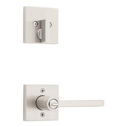 Kwikset® Halifax Entry Door Lever and Single Cylinder Door