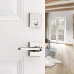 Kwikset® Halifax Entry Door Lever and Single Cylinder Door