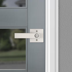 Kwikset® Singapore Square Keyed Entry Lever with Microban