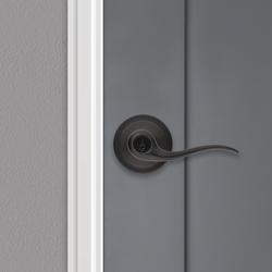 Kwikset® Tustin Entry Door Lever with SmartKey Security™ in