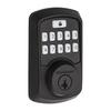 Kwikset® AURA Bluetooth Keypad Smart Lock featuring SmartKey Security™ in Matte Black