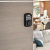 Kwikset® AURA Bluetooth Keypad Smart Lock featuring SmartKey Security™ in Matte Black