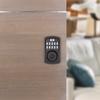 Kwikset® AURA Bluetooth Keypad Smart Lock featuring SmartKey Security™ in Matte Black