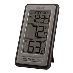 314-152-W La Crosse Technology Small Digital Thermometer - White