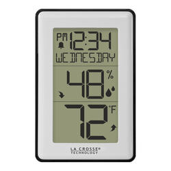 La Crosse Technology® Indoor Digital Thermometer and Humidity Gauge at  Menards®