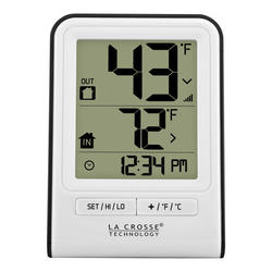 La Crosse, Wireless Indoor/Outdoor Thermometer - Wilco Farm Stores