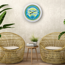 La Crosse Technology® Margaritaville Indoor/Outdoor Wall Clock and