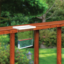 Wind & Weather Floating Rain Gauge With Deck Mount : Target