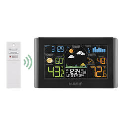 La Crosse Technology WS-9760U-IT Wireless Temperature Station with Weather  Girl