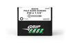 Grip Fast® #10 x 1-1/2" Hex Drive White Pole Barn Screw - 5 lb. Box