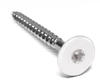 Grip Fast® #10 x 2-1/2" Star Drive Bright White Pancake Head Cabinet Screws - 50 Count