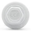 Grip Fast® #10 x 1-1/2" Hex Drive White Pole Barn Screw - 5 lb. Box