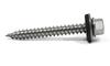 Lakeside Construction® Wood-X™ #10-16 x 1-1/2" Hex Drive Bright White Stainless Steel Pole Barn Screw - 1 lb.