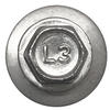 Midwest Fastener® #10 x 1" Brown Hex Drive Pole Barn Screw - 109 Count