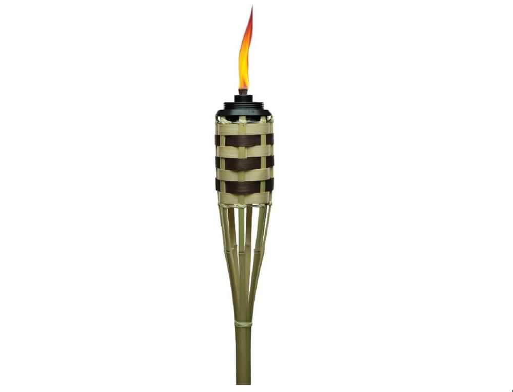 TIKI® Brand 57" Easy Pour Bamboo Weave Torch