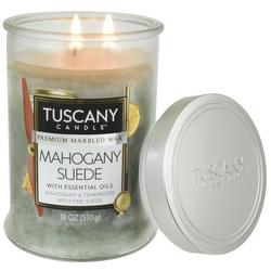 Tuscany Candle Candle, Mahogany Suede - 1 candle, 18 oz