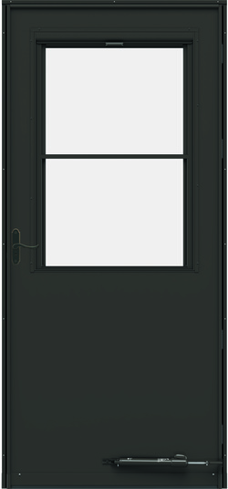 PeakApparel×DOORS NylonTussahBlouson LARSON Bismarck 36-in x 81-in White Wood core Reversible Hinge