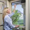 LARSON® Lakeview Screen Away® 36" x 80" Brown Retractable Screen Splitview Storm Door
