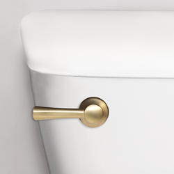 Korky® StrongARM® Simple Brushed Gold Toilet Flush Handle at Menards®