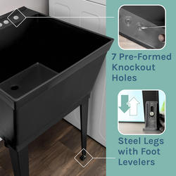 ABS plastic Utility Sinks at