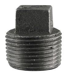 STZ Fitting Black Iron Cap 3/4 Inch