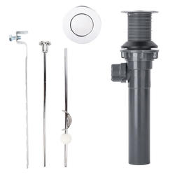 Plumb Works® Chrome Pop-Up Bathroom Sink Drain at Menards®
