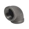 STZ Industries® 1-1/4" FIP Black Pipe 90-Degree Elbow