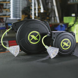 Flexzilla® 25' 16/3 3-Outlet Retractable Extension Cord Reel at