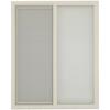 Performax™ 48"W x 60"H Tan Left Sliding Window with Nailing Flange and Brickmould