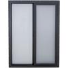 Performax™ 36"W x 48"H Black Left Sliding Window with Nailing Flange