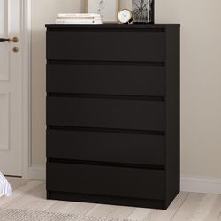 princess polly baby blue dress HAVSTA 6-drawer dresser, black, 475/8x181/2x35