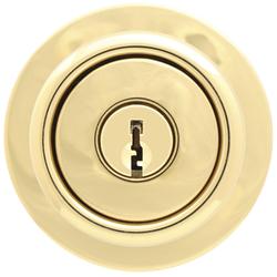 Atlas Ball Door Knob Entry - Polished Brass, 1 pc - Fred Meyer