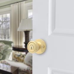 Atlas® Tulip Polished Brass Entry Door Knob at Menards®